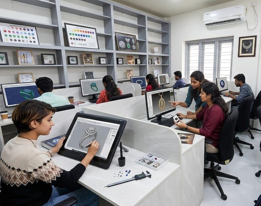 Jewellery design class at TIARAA Trivandrum