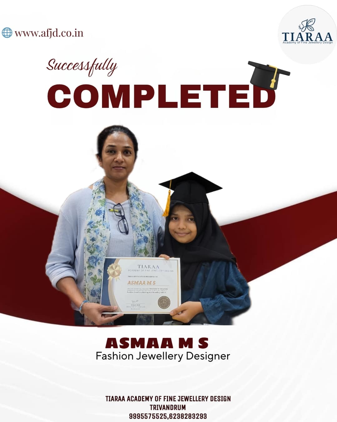 Asmaa M S — TIARAA graduate