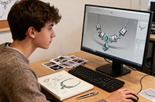3D jewellery design training
